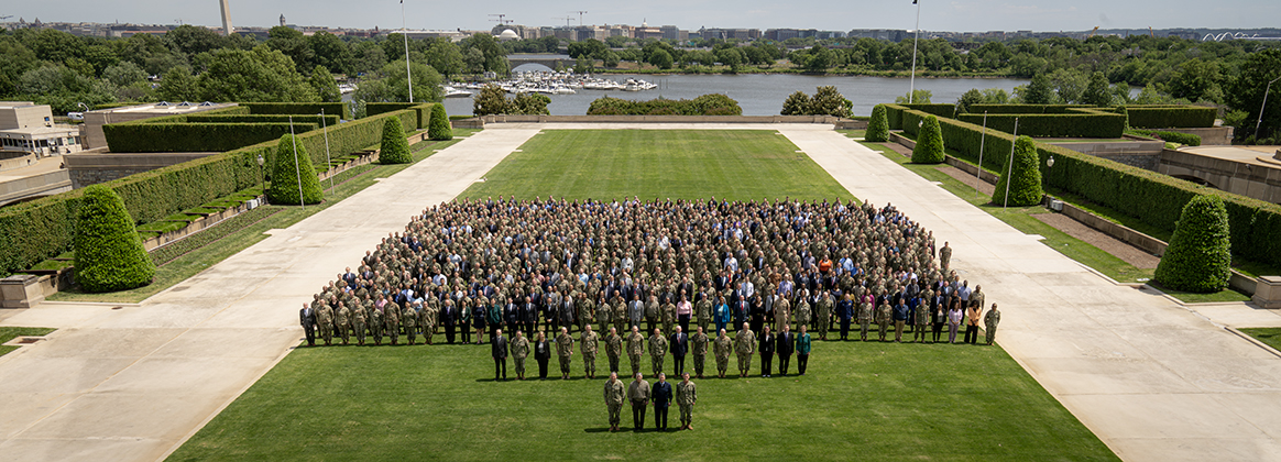 Group Photo on parade field